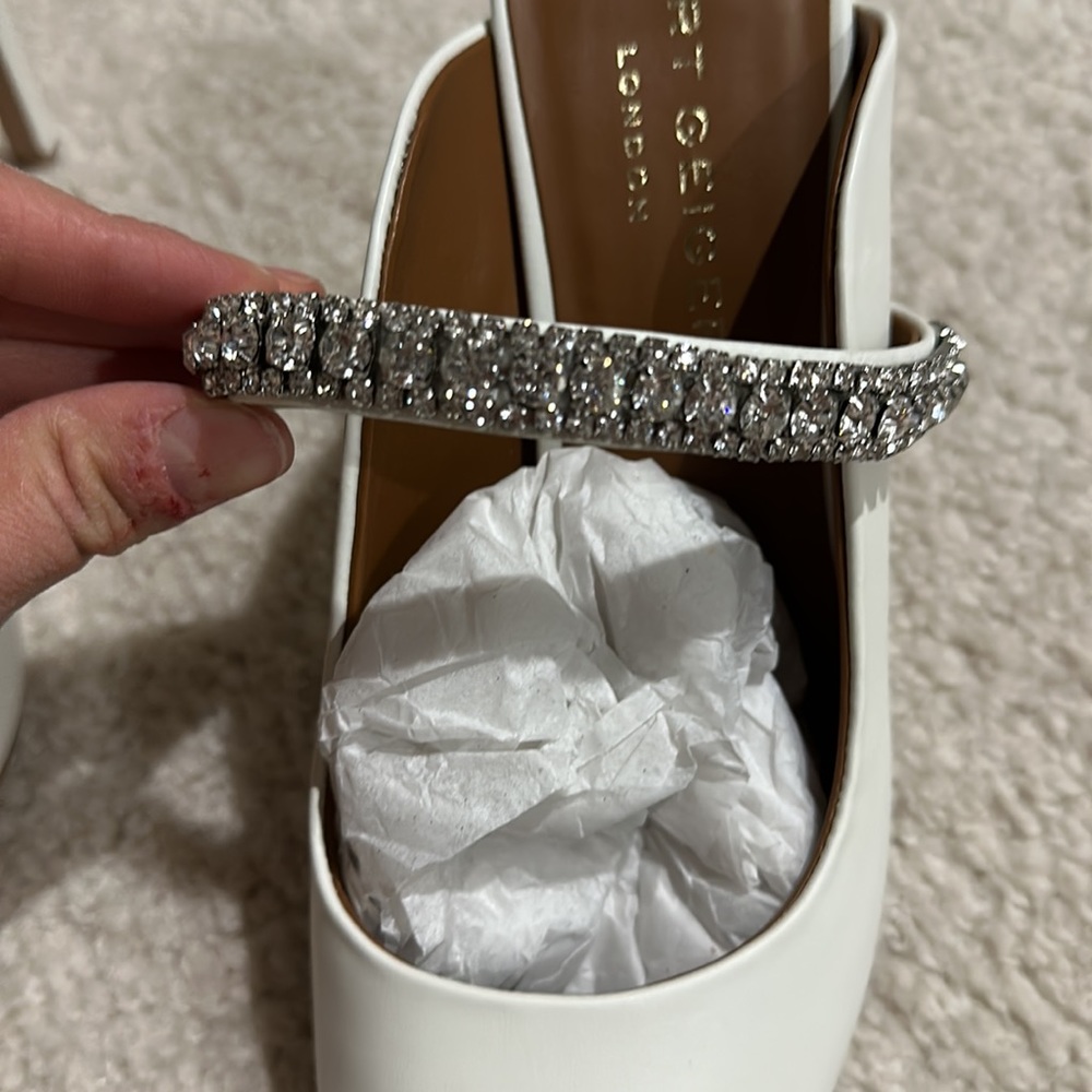 Brand new Kurt Geiger embellished heels! (London duke mule heel) - Picture 3 of 4
